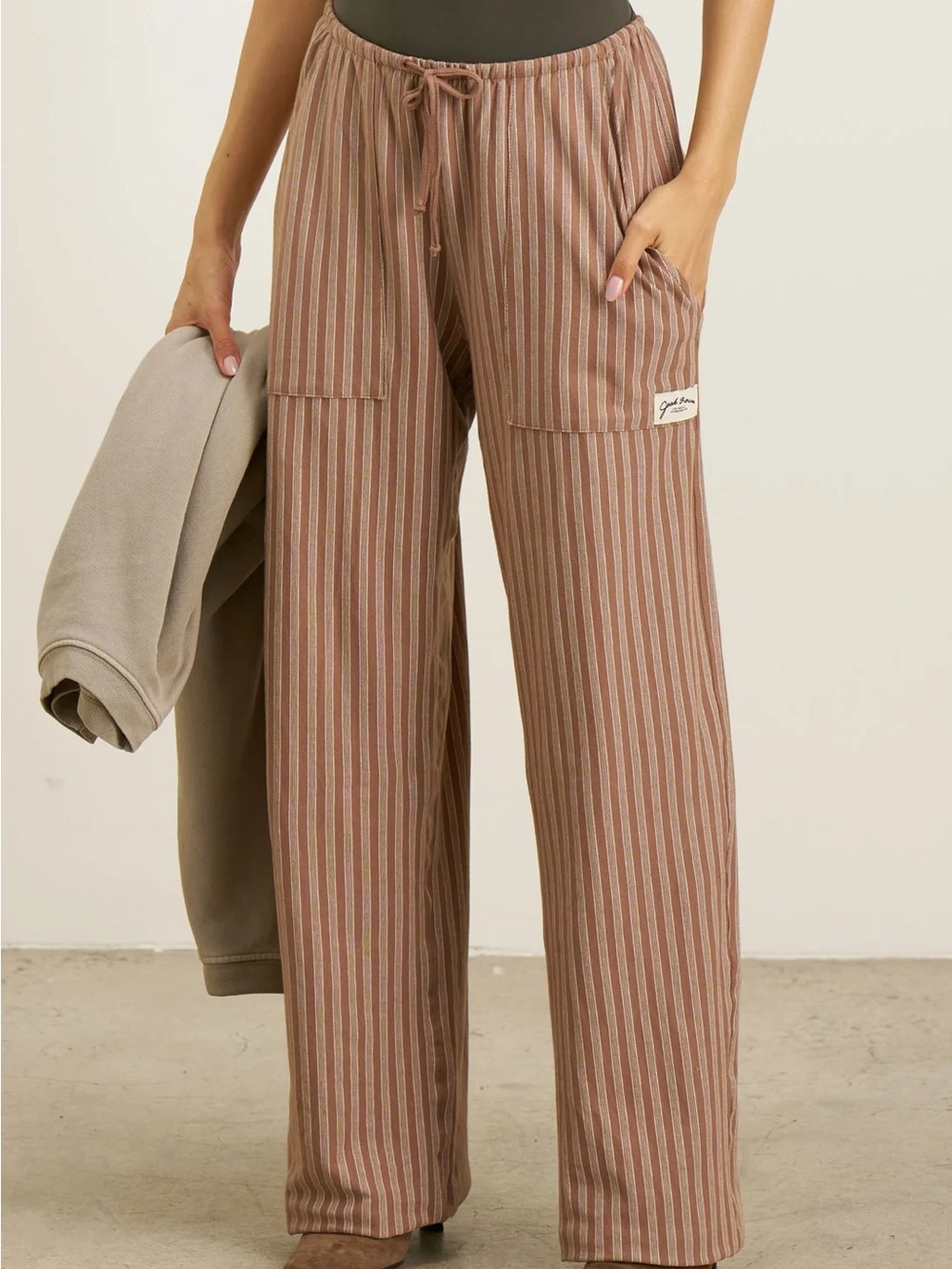 ♡ Joah Brown NWT Weekender Pant Canyon Stripe